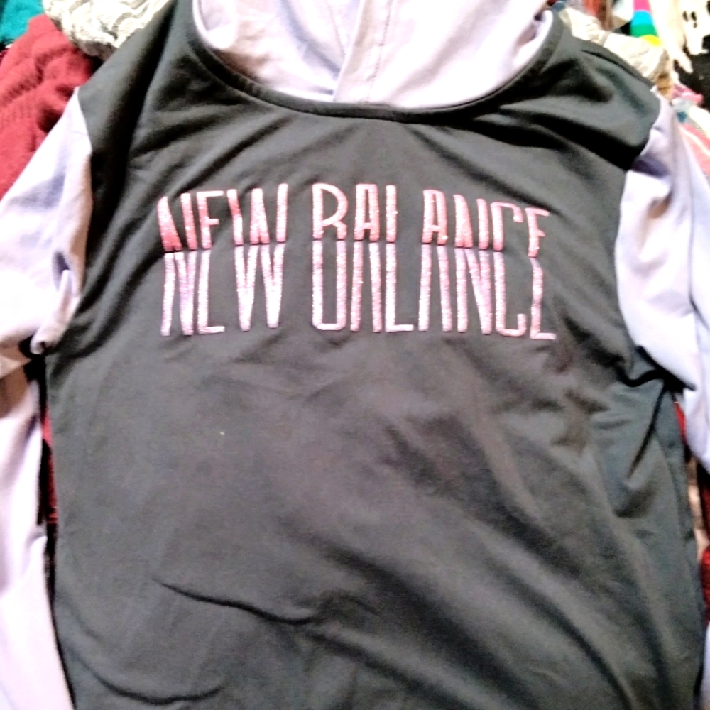 Girls New Balance lightweight hoodie